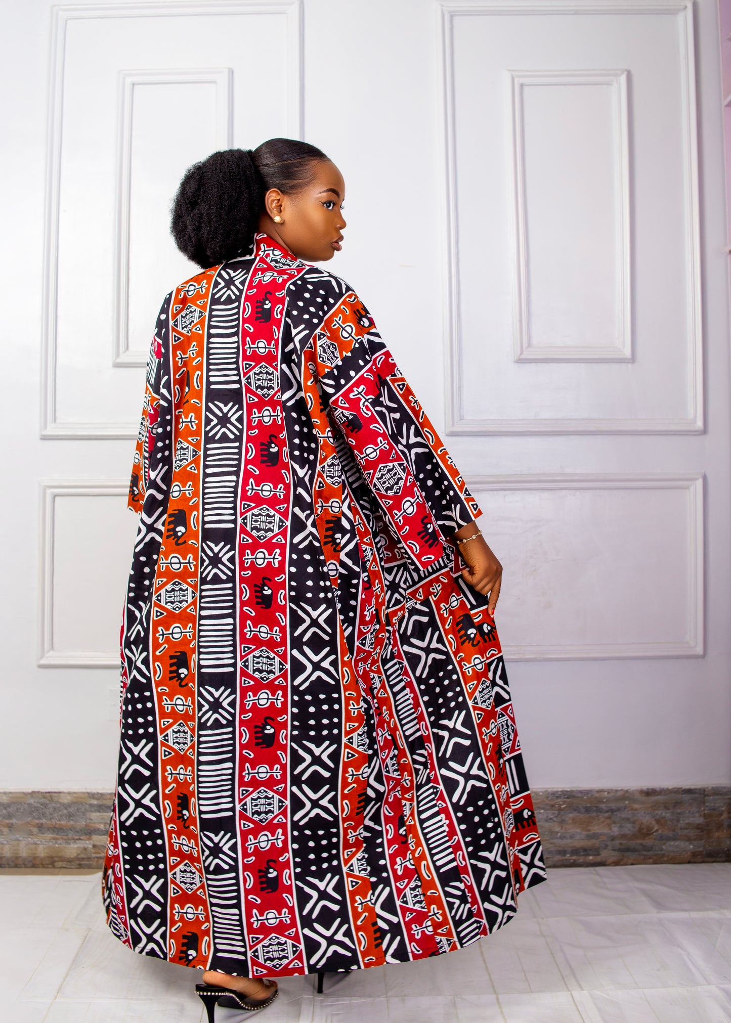 Vienna Kimono Jacket with head wrap