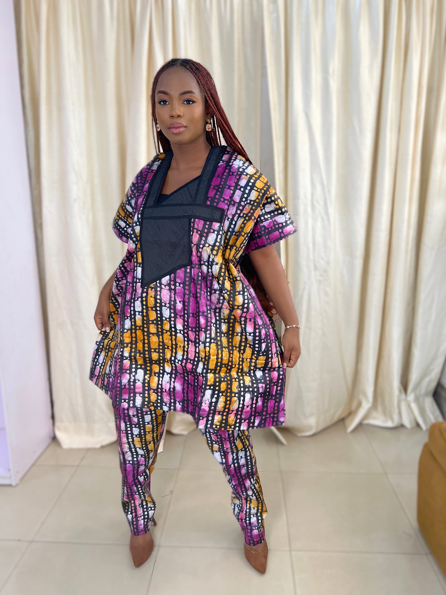 Yejide Adire matching set