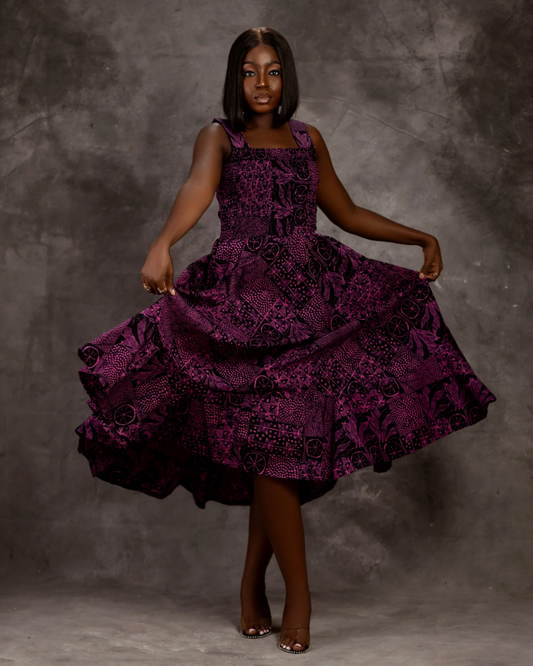 Liv Ankara dress